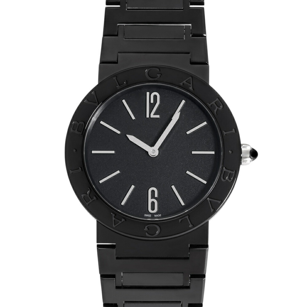 楽天市場】ブルガリブルガリ BB30SLD 黒文字盤 デイト 男女共用