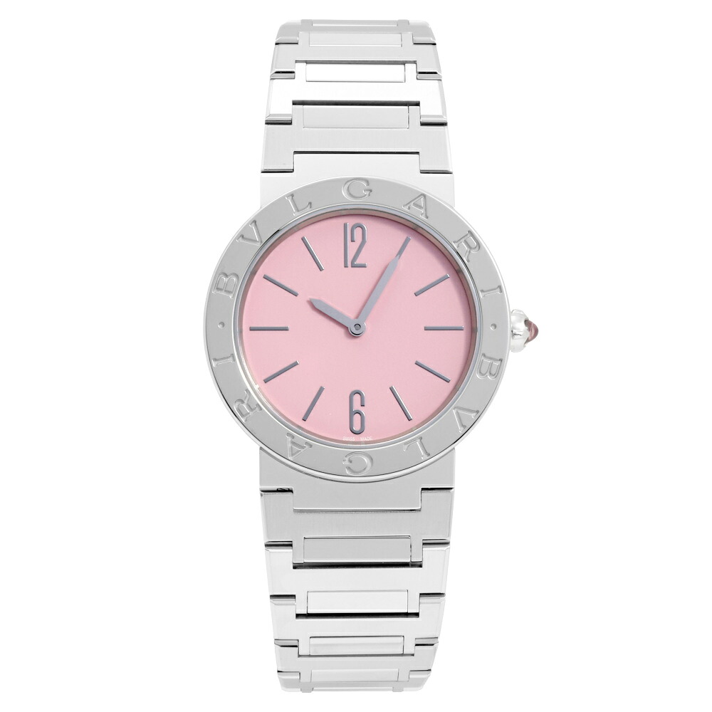ブルガリ BVLGARI ブルガリブルガリ 世界限定350本 BBL33C2S/12/SE520 ピンク文字盤 新品 腕時計 レディース｜ジェムキャッスルゆきざき