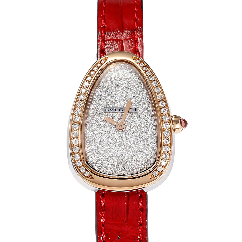 ブルガリ BVLGARI セルペンティ 103129 SPP32D2SPGDL/GC 全面ダイヤ文字盤 新品 腕時計 レディース|ジェムキャッスルゆきざき