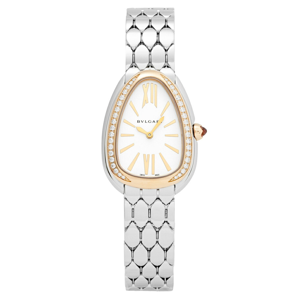 ブルガリ BVLGARI セルペンティ 103143 SP33WSPGD シルバー文字盤 新品 腕時計 レディース｜ジェムキャッスルゆきざき