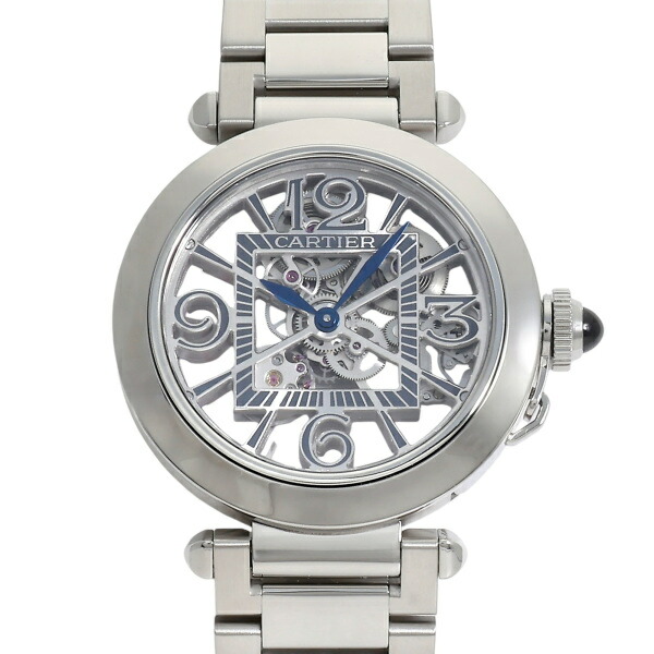 楽天市場】カルティエ Cartier パシャ 2タイムゾーン ナイトデイ