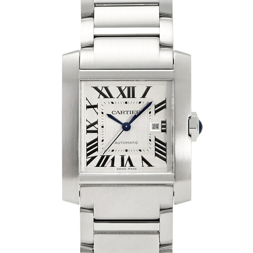 カルティエ Cartier タンクフランセーズ LM WSTA0067 シルバー文字盤 中古 腕時計 メンズ 798,000円