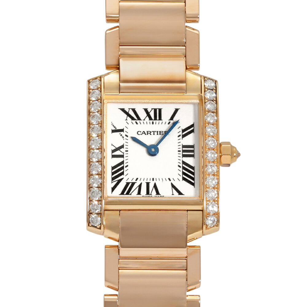【美品/稼働品】Cartier　カルティエ/タンクフランセーズ　クォーツ Yahoo!オークション -「カルティエタンクフランセーズ」の落札