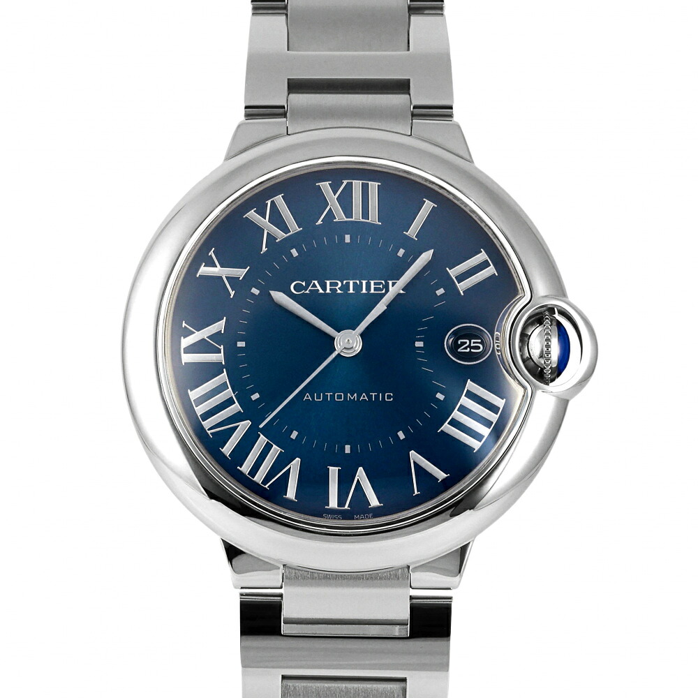 カルティエ Cartier バロンブルー ドゥ ウォッチ WSBB0061 ブルー文字盤 未使用 腕時計 メンズ