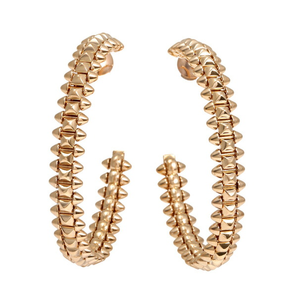 楽天市場】カルティエ クラッシュ ドゥ K18ピンクゴールド ピアス 中古