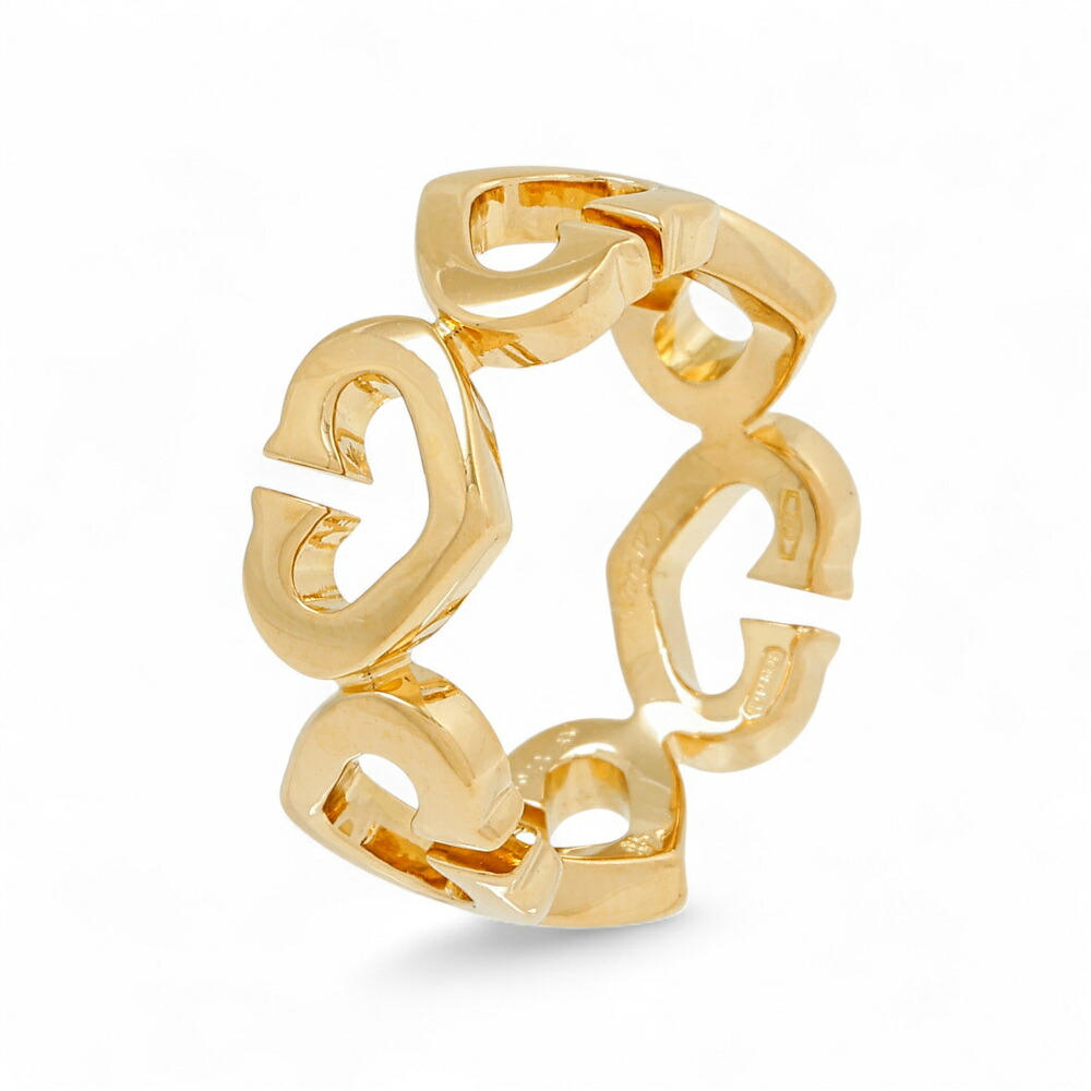 楽天市場】カルティエ アンフィニ ドゥ マイヨン K18イエローゴールド