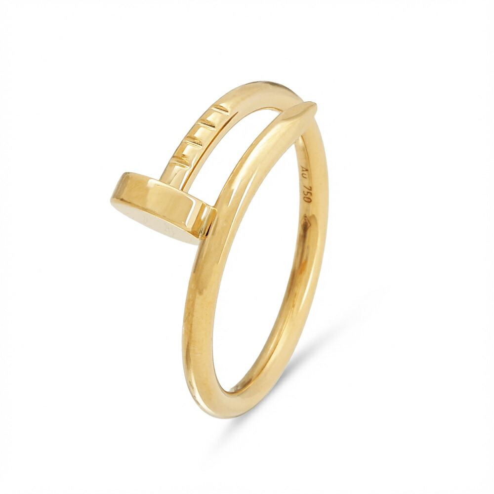 楽天市場】カルティエ CARTIER ジュスト アンクル リング ＃56 指輪