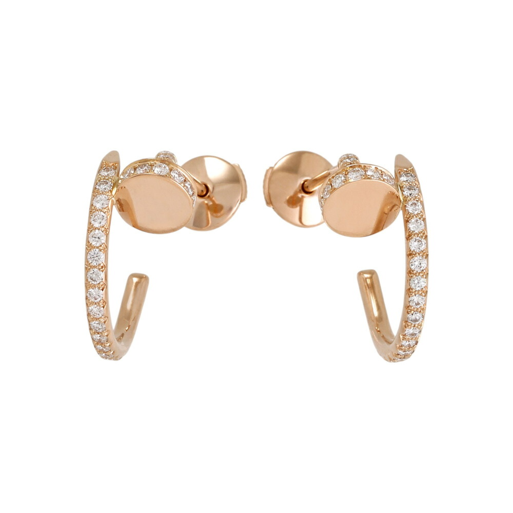 楽天市場】カルティエ クラッシュ ドゥ SM K18ピンクゴールド ピアス