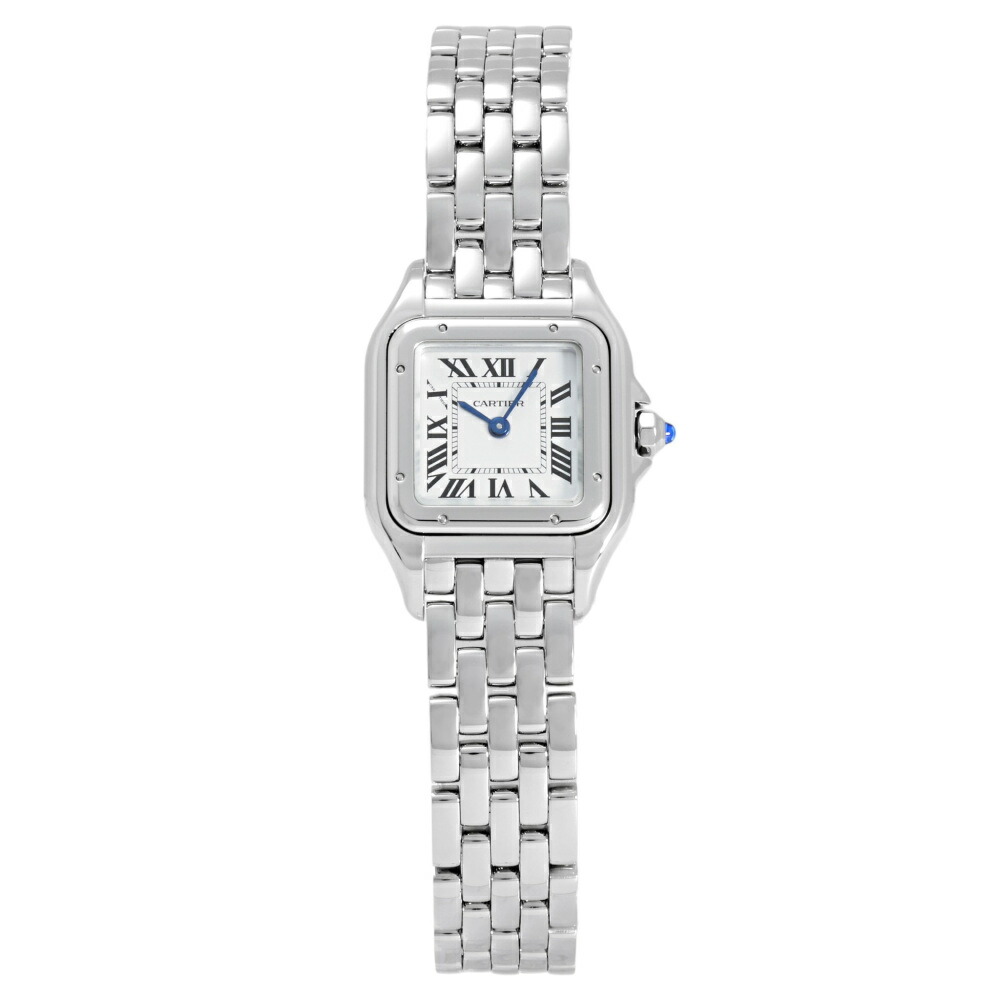 カルティエ Cartier パンテール SM WSPN0006 シルバー文字盤 中古 腕時計 レディース|ジェムキャッスルゆきざき