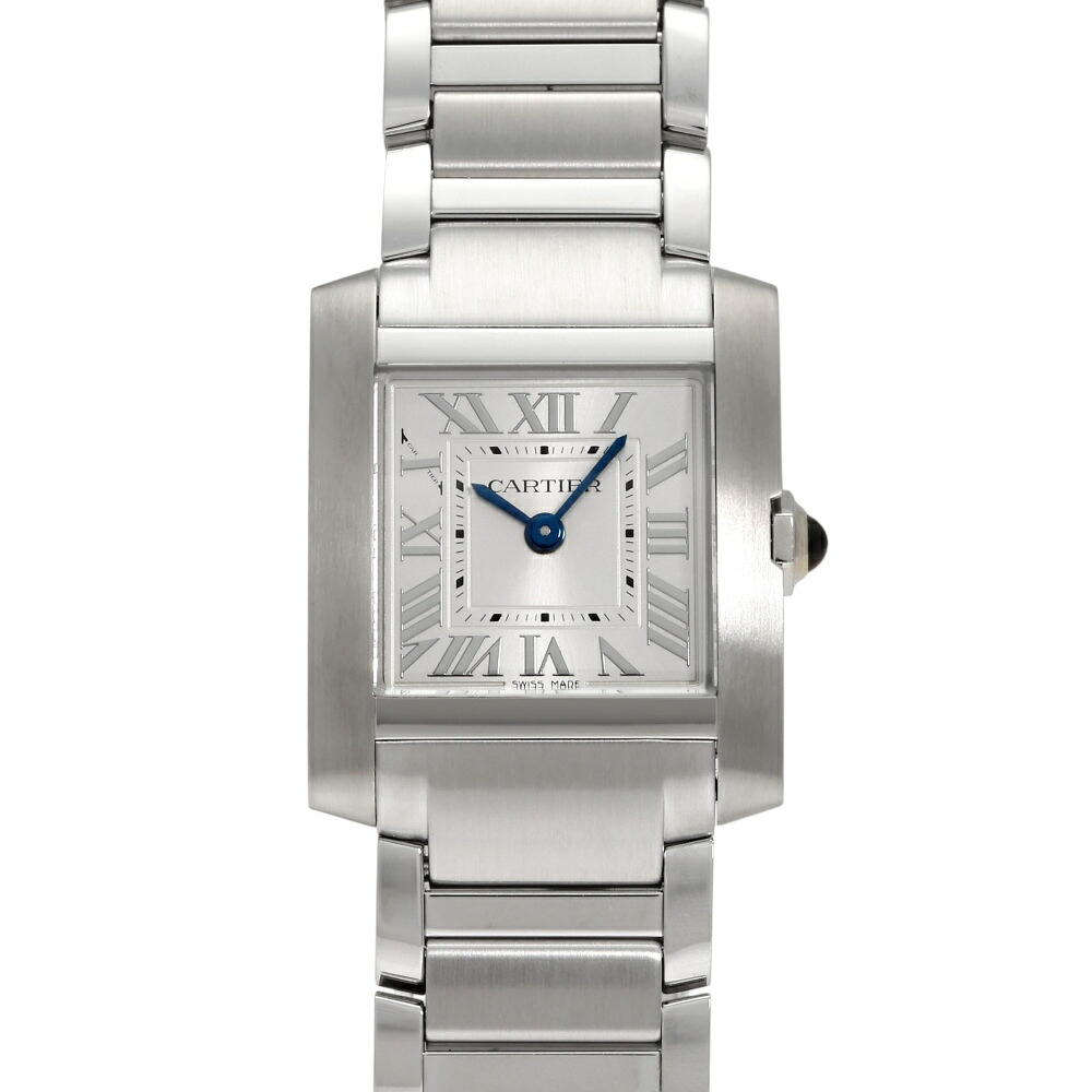 カルティエ Cartier タンクフランセーズ WSTA0129 シルバー/ローマ文字盤 未使用 腕時計 レディース