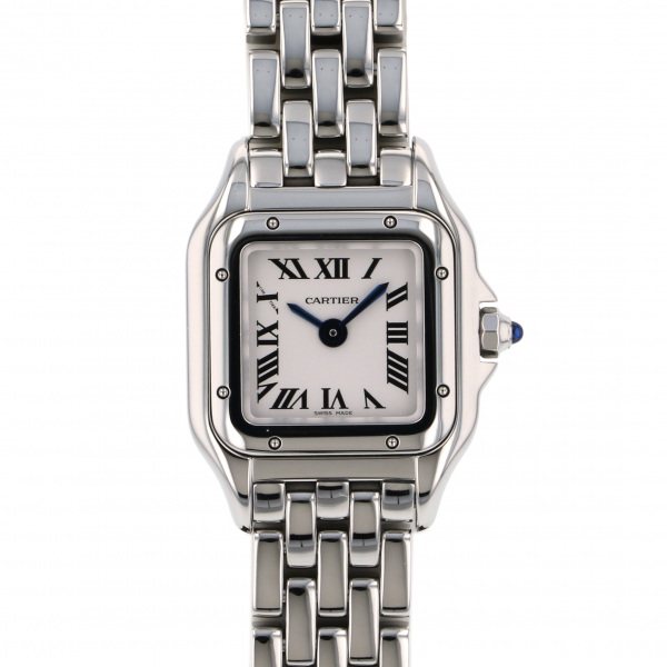 クラシック レディース腕時計 Cartier カルティエ パンテール レディース 腕時計 新品 シルバー文字盤 Wspn0019 ミニ カルティエ ドゥ Www Lota Cl