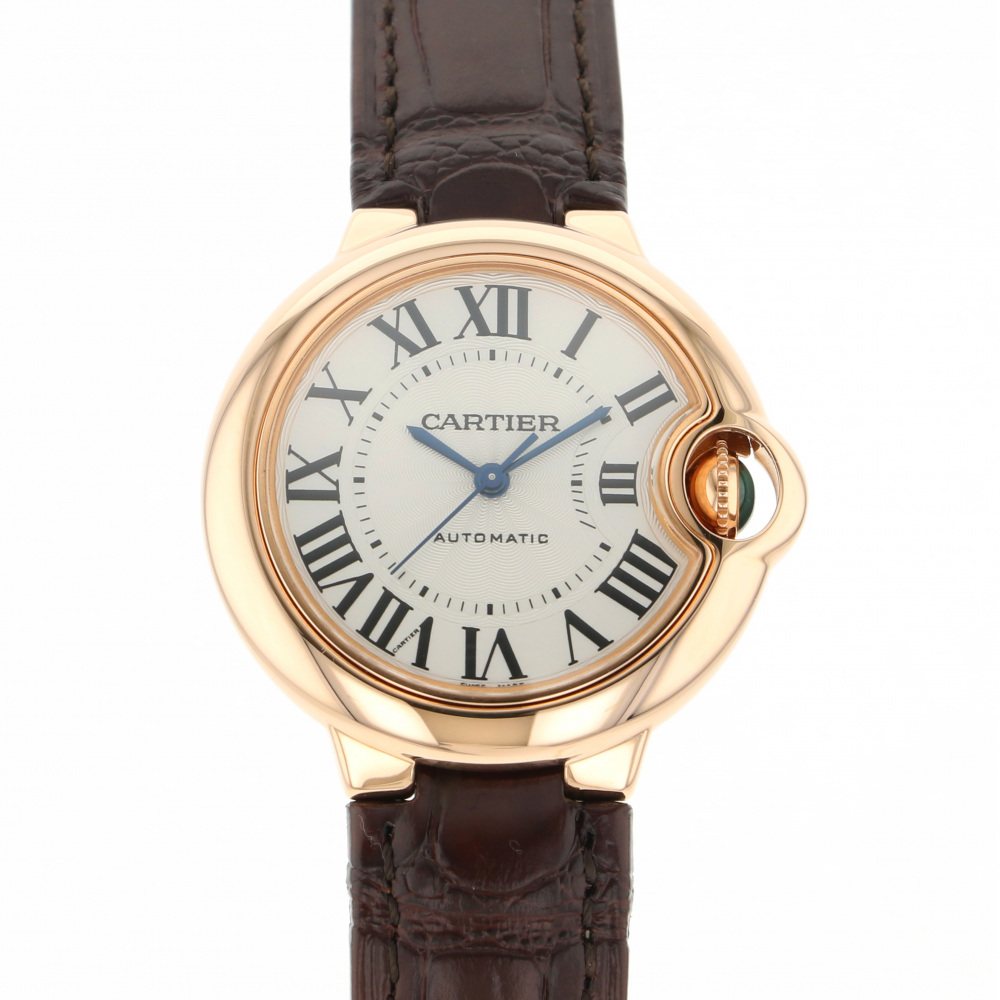 カルティエ Cartier バロンブルー 33mm W6920097 シルバー文字盤 新品 腕時計 レディース｜ジェムキャッスルゆきざき