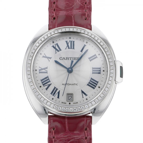 カルティエ Cartier クレ ドゥ 35 WJCL0014 シルバー文字盤 アウトレット 腕時計 レディース|ジェムキャッスルゆきざき