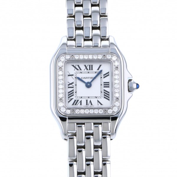 半額品 カルティエ Cartier パンテール ドゥ Sm W4pn0007 シルバー文字盤 新品 腕時計 レディース ブランドショッパー付き Lib Unair Ac Id