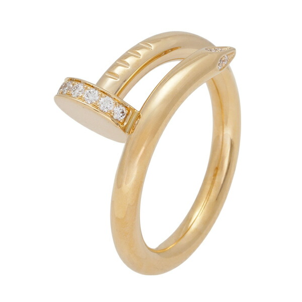 楽天市場】カルティエ CARTIER ジュスト アンクル リング ＃56