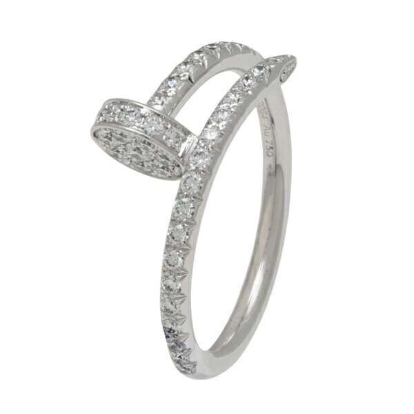 楽天市場】カルティエ ジュストアンクル フルパヴェ ダイヤモンド K18