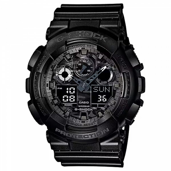 カシオ CASIO Gショック GA-100 SERIES GA-100CF-1AJF ブラック文字盤 腕時計 メンズ