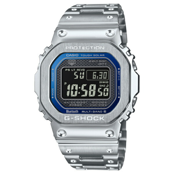 G-SHOCK GMW-B5000PC-1JF【正規品、正規箱】 GMW-B5000PC-1JF/＜G-ショック＞フルメタル／シルバー | 静岡の宝石