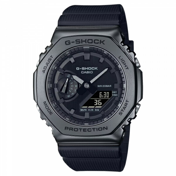 CASIO G-SHOCK 腕時計 ブラック GM-B2100BD フルメタル G-SHOCK フルメタル オクタゴン ブラック GM-B2100BD-1AJF メンズ