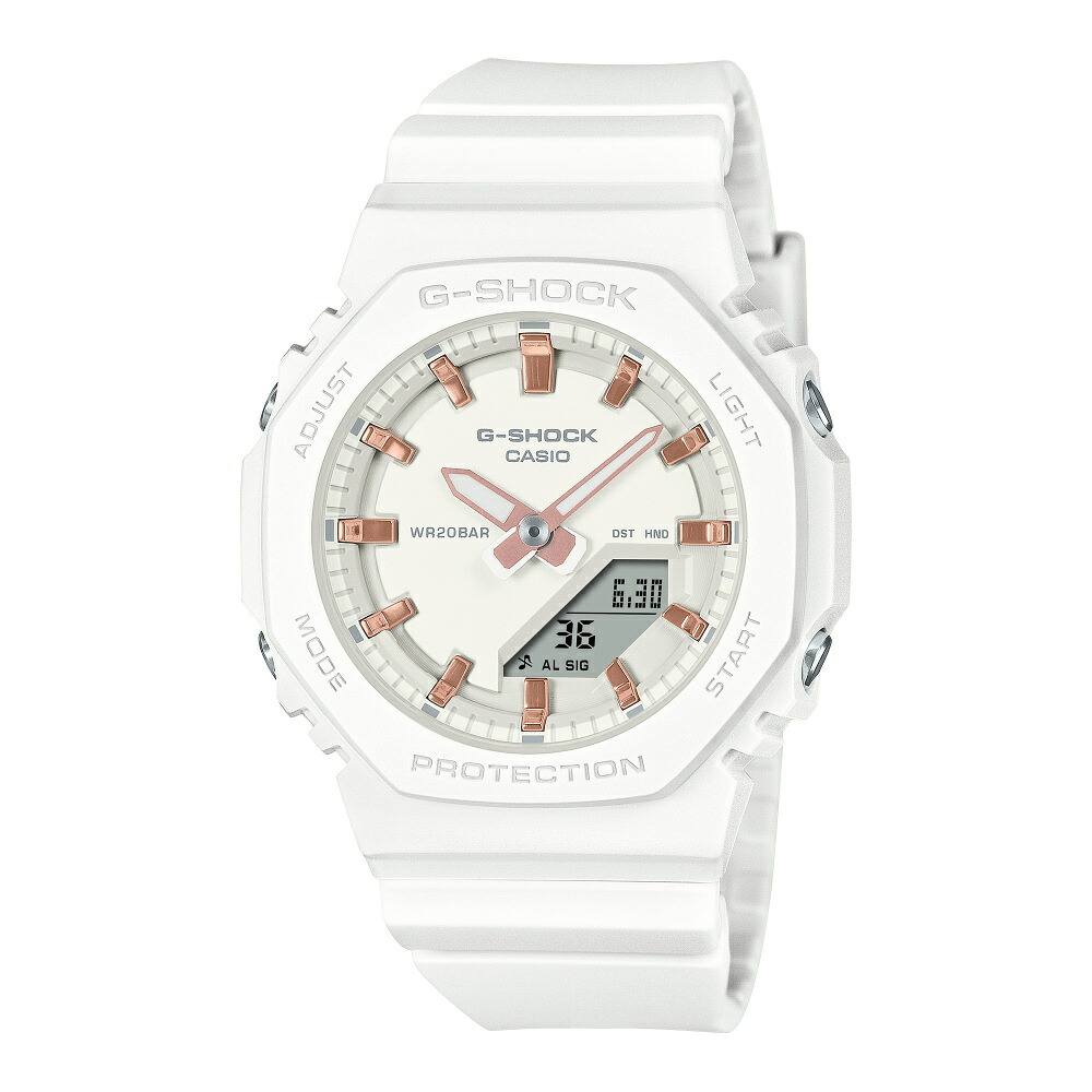 【定まり品】カシオ CASIO Gぼうぜん自失 ANALOG-DIGITAL GMA-P2100M-7AJF 白いこと文字記号盤 新品 ウオッチ 男女兼用