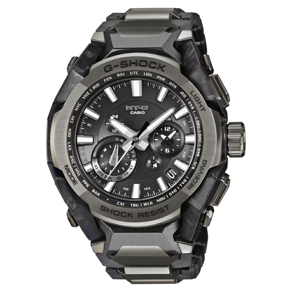 【置き目品】カシオ CASIO Gぼうぜん自失 MTG-B4000 Series MTG-B4000BD-1AJF 黒いこと文字記号盤 新品 ウォッチ メンズ