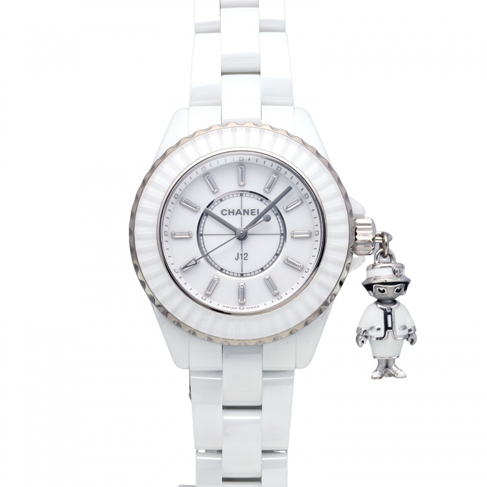 シャネル CHANEL J12 555本限定 H6478 ホワイト文字盤 未使用 腕時計 レディース｜ジェムキャッスルゆきざき 1,008,000円
