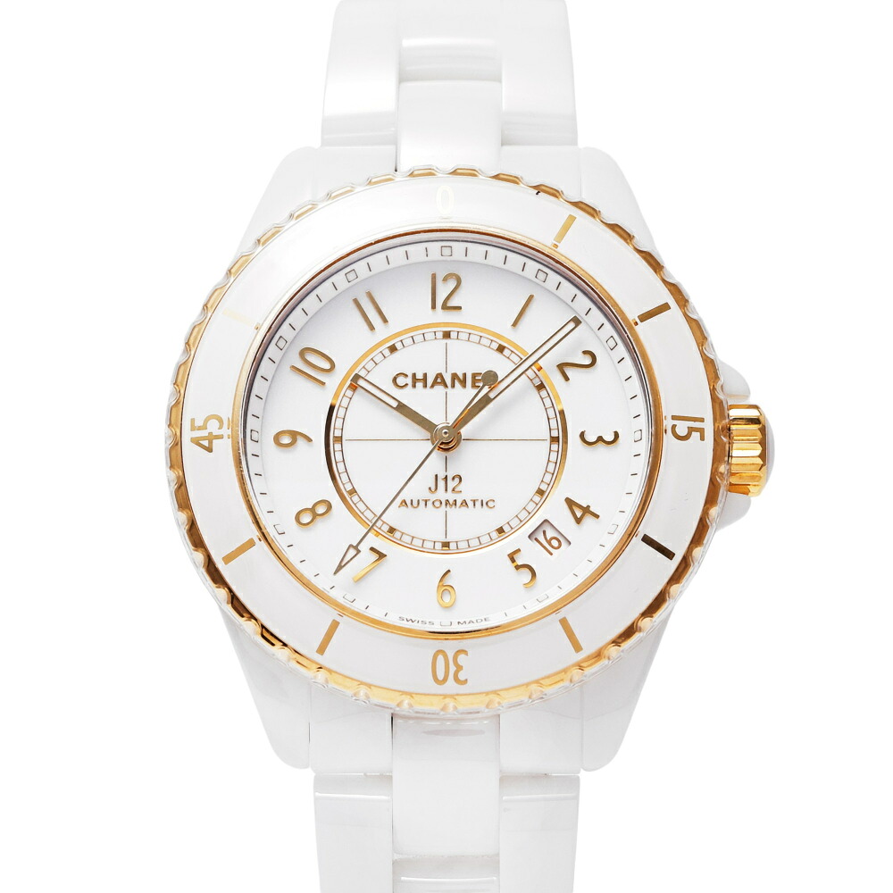 シャネル CHANEL J12 キャリバー 12.1 38MM H9540 ホワイト/アラビア文字盤 新品 腕時計 メンズ