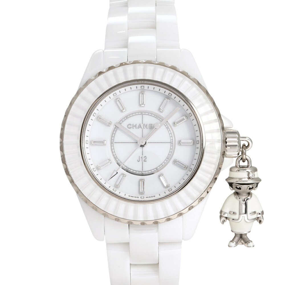 シャネル CHANEL J12 マドモアゼル ACTE II 555本限定 H6478 ホワイト文字盤 中古 腕時計 レディース 1,690,000円