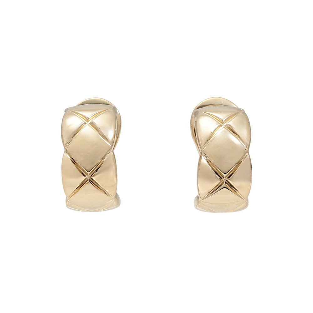 楽天市場】シャネル ココクラッシュ K18BG K18ベージュゴールド ピアス