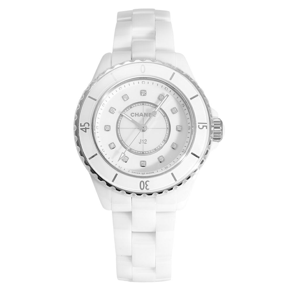 シャネル CHANEL J12 33MM H5704 ホワイト文字盤 新品 腕時計 レディース
