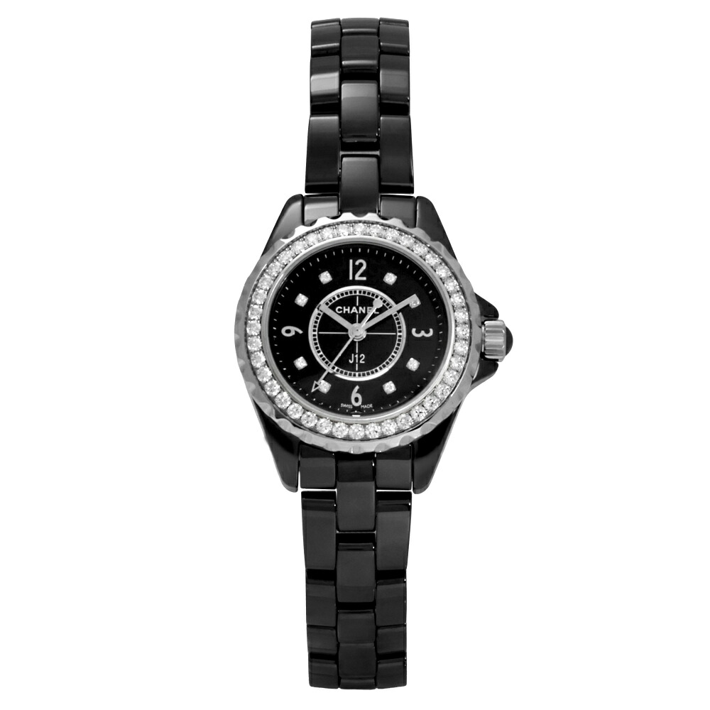 シャネル CHANEL J12 29mm H2571 ブラック文字盤 新品 腕時計 レディース｜ジェムキャッスルゆきざき