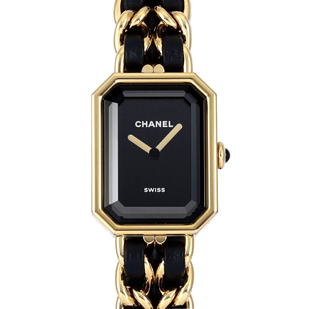 シャネル CHANEL プルミエール 目あたらしい ～版 S大きさ H6951 黒いこと文字記号盤 新品 ウォッチ レディース