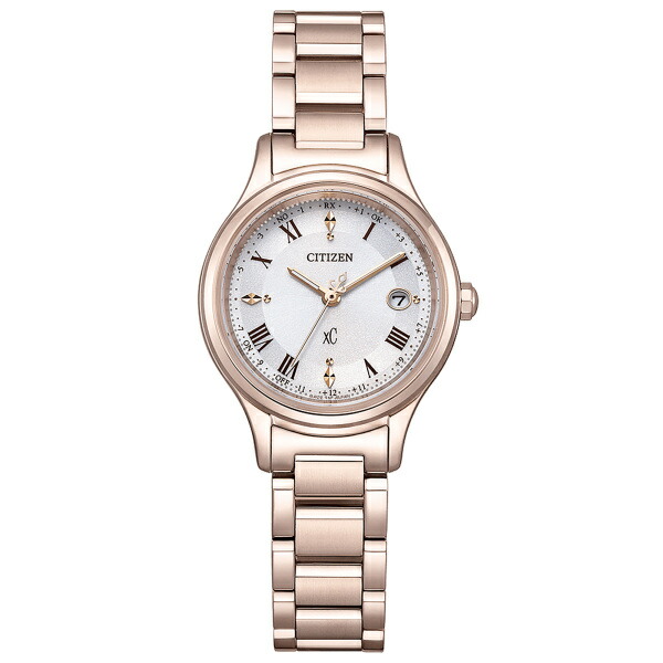 シチズン CITIZEN クロスシー hikari collection ES9497-96A 白いこと文字記号盤 ウォッチ レディース