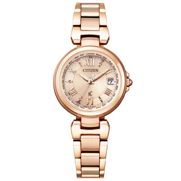 シチズン CITIZEN クロスシー basic collection EC1032-54X ピンク文字盤 腕時計 レディース