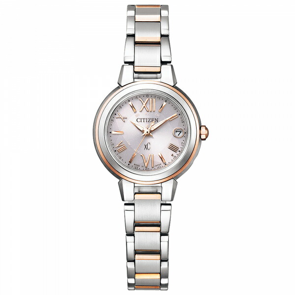シチズン CITIZEN クロスシー basic collection ES9434-53W ピンク文字盤 腕時計 レディース｜ジェムキャッスルゆきざき