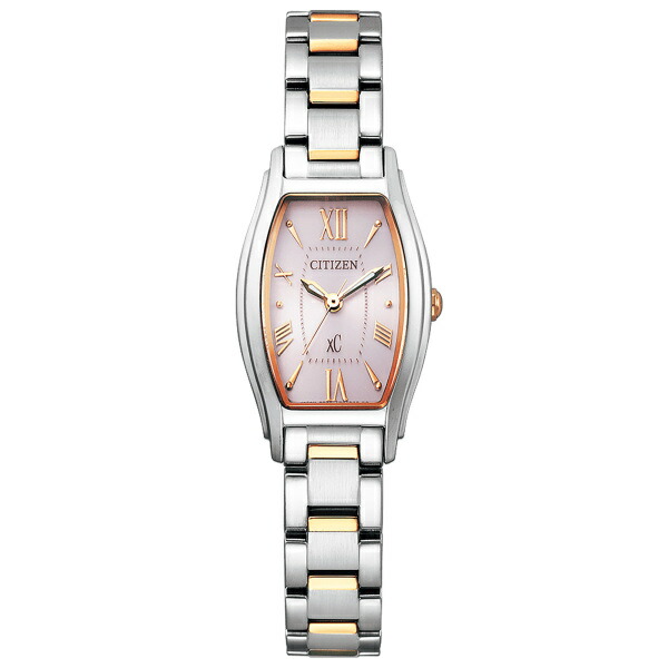 シチズン CITIZEN クロスシー basic collection EW5544-51W ピンク文字盤 腕時計 レディース