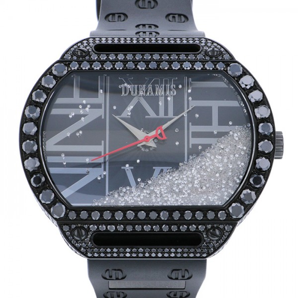 ランキングや新製品 デュナミス Dunamis メンズ 腕時計 中古 ブラック文字盤 He B14 ヘラクレス メンズ腕時計