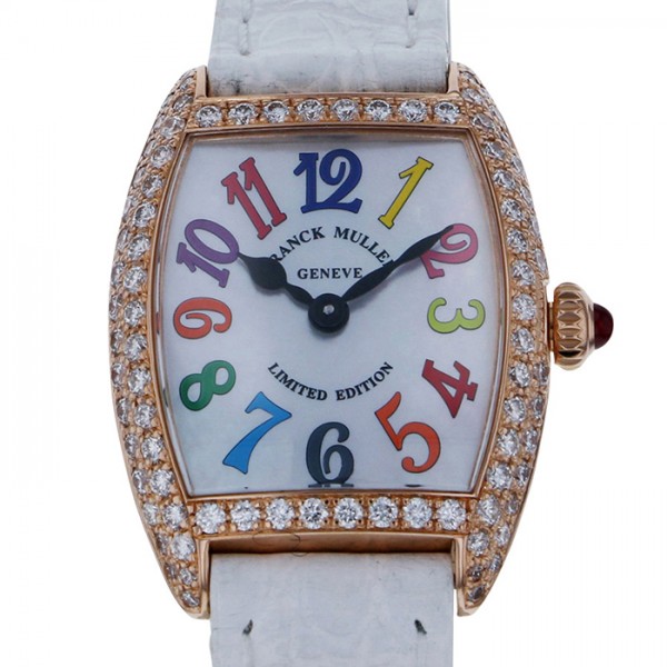 フランク・ミュラー FRANCK MULLER トノウカーベックス プティ 2252QZCOLDRMMOPD ホワイト文字盤 アウトレット 腕時計 レディース｜ジェムキャッスルゆきざき