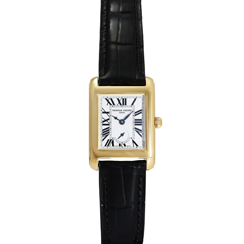 フレデリック・コンスタント FREDERIQUE CONSTANT クラシック・カレ スモールセコンド FC-235S2C5 ホワイト文字盤 新品 腕時計 メンズ|ジェムキャッスルゆきざき