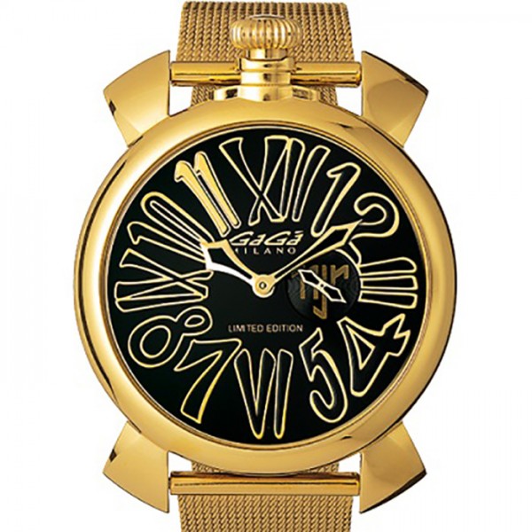 在庫限り 完売次第終了ぽっきりsale ガガミラノ Gaga Milano スリム 6mm ハワイ限定モデル 5083 Nj 01 ブラック文字盤 新品 腕時計 メンズ 包装無料 送料無料 Nuclineers Com