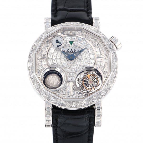 楽天市場 グラフ Graff ザ ジャイログラフ 48mm Mgg48wgdf 全面ダイヤ文字盤 新品 腕時計 メンズ ジェムキャッスルゆきざき
