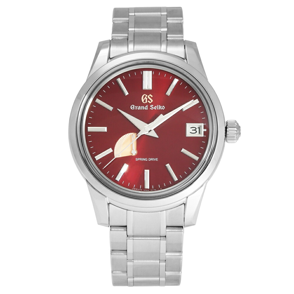 グランドセイコー Grand Seiko エレガンス コレクション キャリバー9R 20周年記念限定モデル 1300本限定 SBGA499 レッド文字盤 中古 腕時計 メンズ