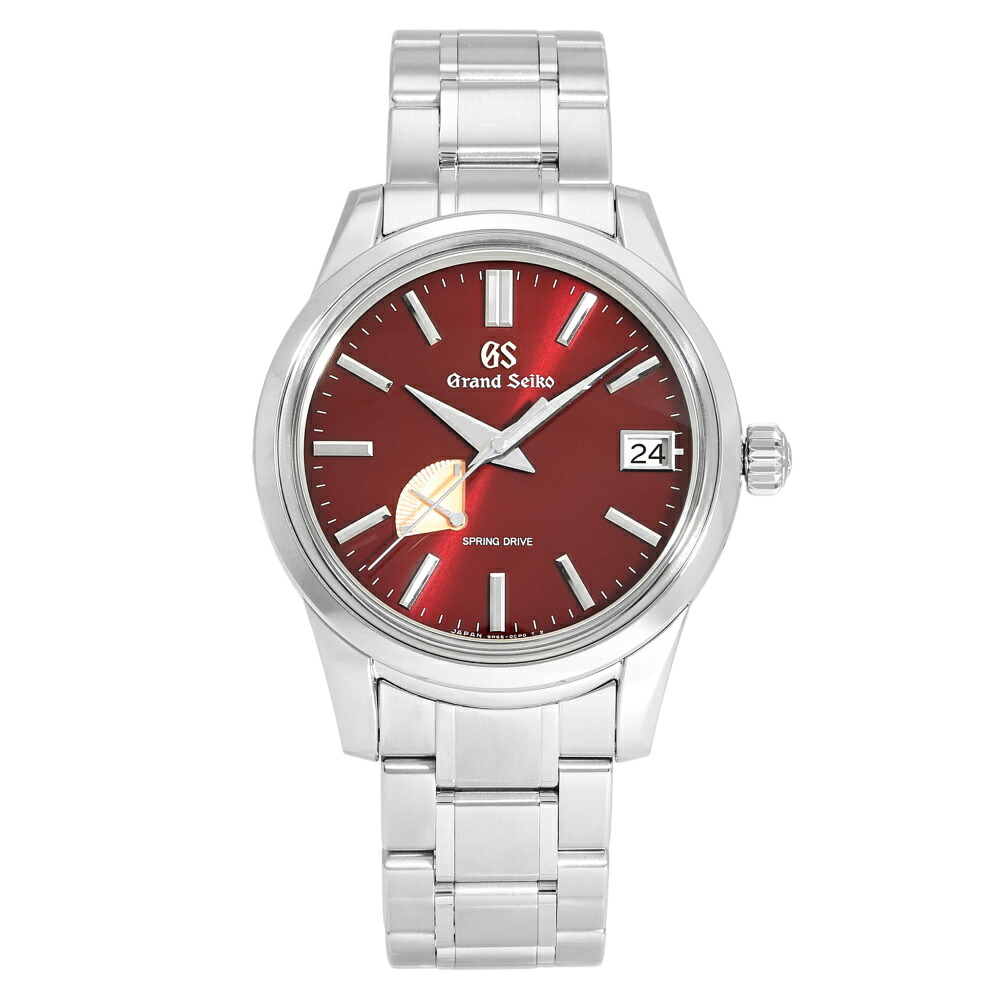 グランドセイコー Grand Seiko エレガンス コレクション 20周年記念限定モデル 数量限定1,300本 SBGA499 レッド文字盤 中古 腕時計 メンズ