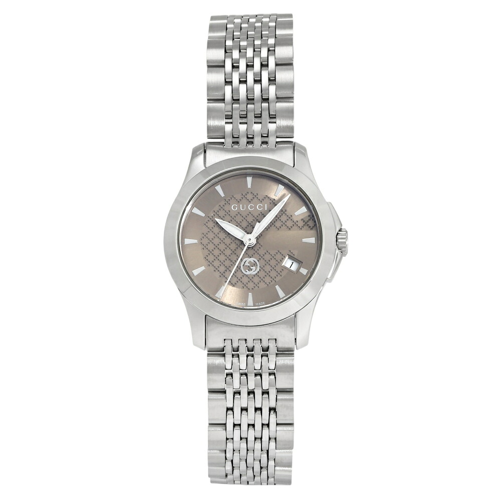 グッチ GUCCI Gタイムレス YA1265007 ブラウン文字盤 新品 腕時計 レディース