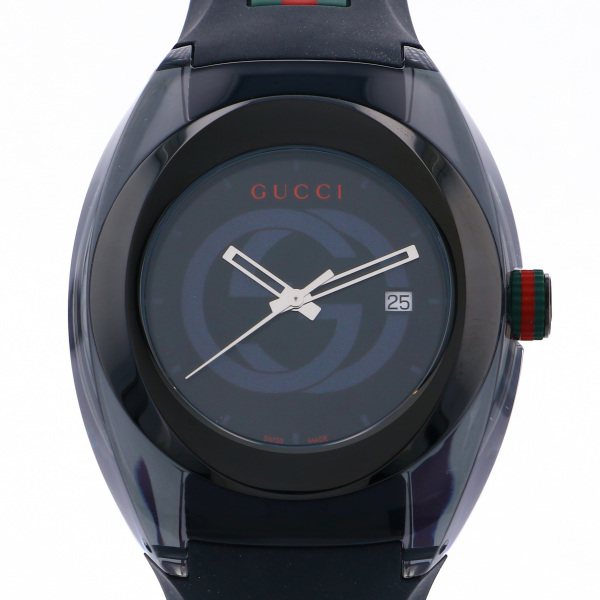 グッチ GUCCI シンク YA137103A レッド文字盤 新品 腕時計 メンズ www