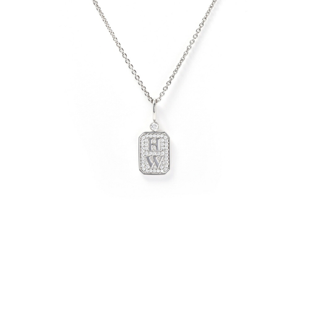 ハリー・ウィンストン HWロゴ PT950 ネックレス 中古