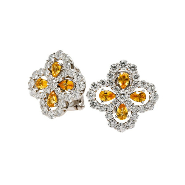 ハリーウィンストン ジュエリーケース 小物 レディース　宝石　ピアス ハリーウィンストン HARRY WINSTON】ピアス ループ フルモチーフ