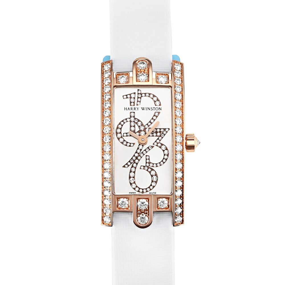 ハリー・ウィンストン HARRY WINSTON アヴェニュー C ミニ AVCQHM16RR001 シルバー文字盤 新品 腕時計 レディース|ジェムキャッスルゆきざき