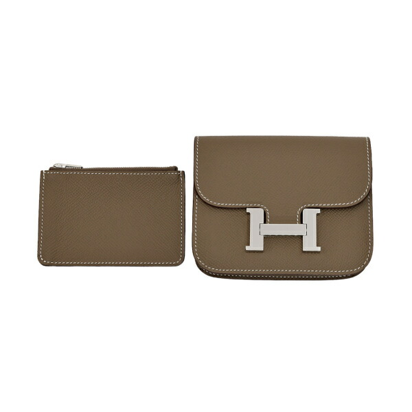 HERMES エルメス コンスタンス スリム オレンジH シルバー金具 楽天市場】エルメス HERMES コンスタンス スリム エプソン
