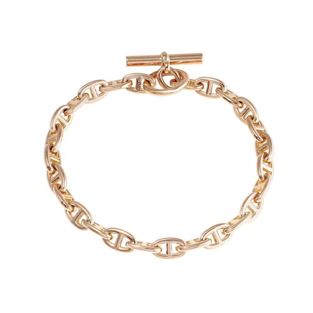 【新品未使用】エルメス　HERMES シェーヌダンクルPM16コマ　ブレスレット 楽天市場】エルメス シェーヌダンクル PM 16コマ K18イエロー